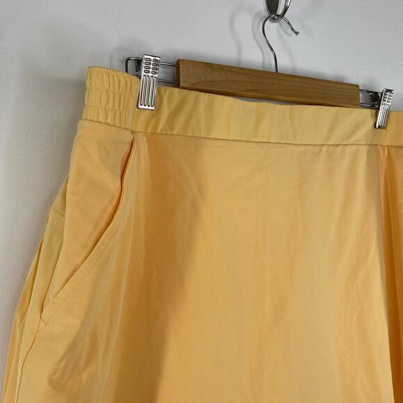 Calia Orange Golf 16" Ace Pleated Back Skort Skirt Womens Size XXL - Picture 4 of 10
